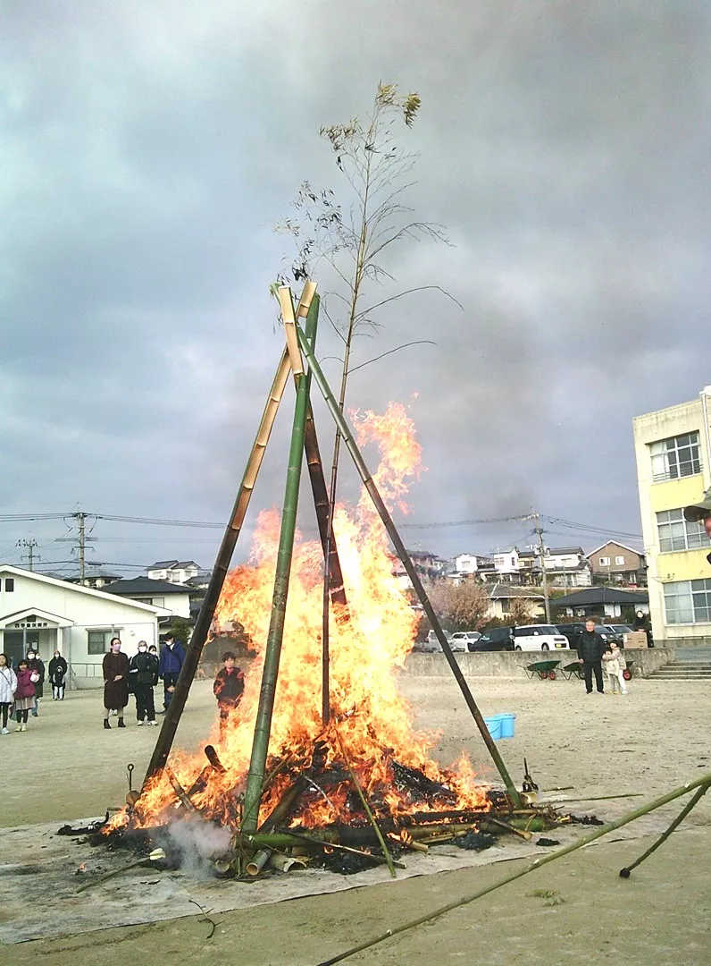 燃焼の様子