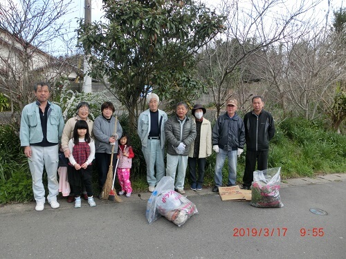 七重町自治会3組のみなさん