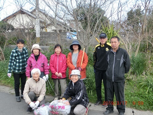 七重町自治会4組のみなさん