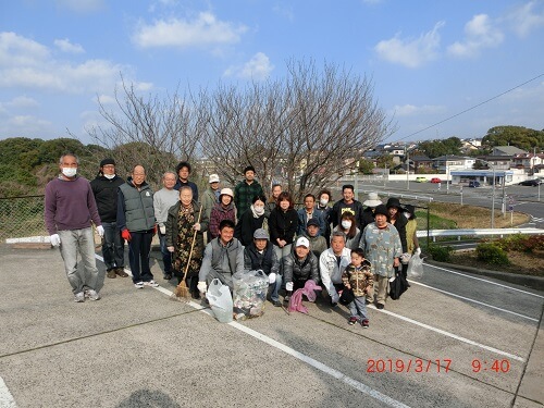 七重町自治会8組のみなさん