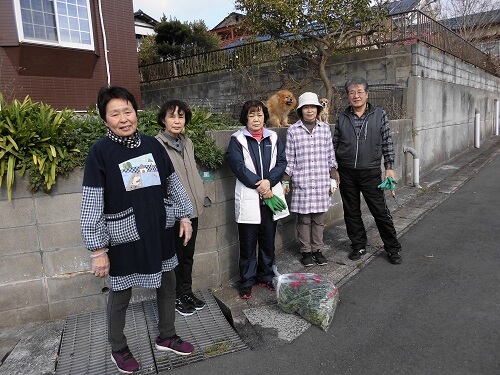 七重町自治会12組のみなさん