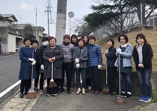 小田ヶ浦自治会4組のみなさん