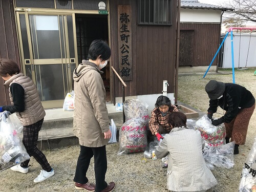 弥生町自治会のみなさん