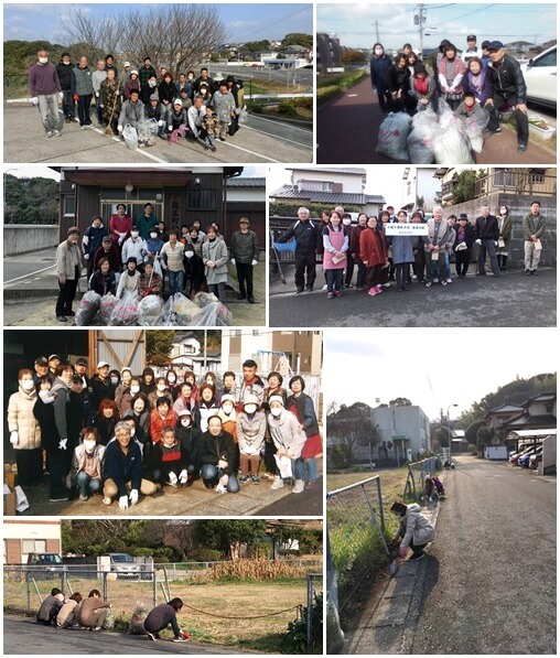 平成31年3月17日 中間西校区一斉清掃 in 2019
